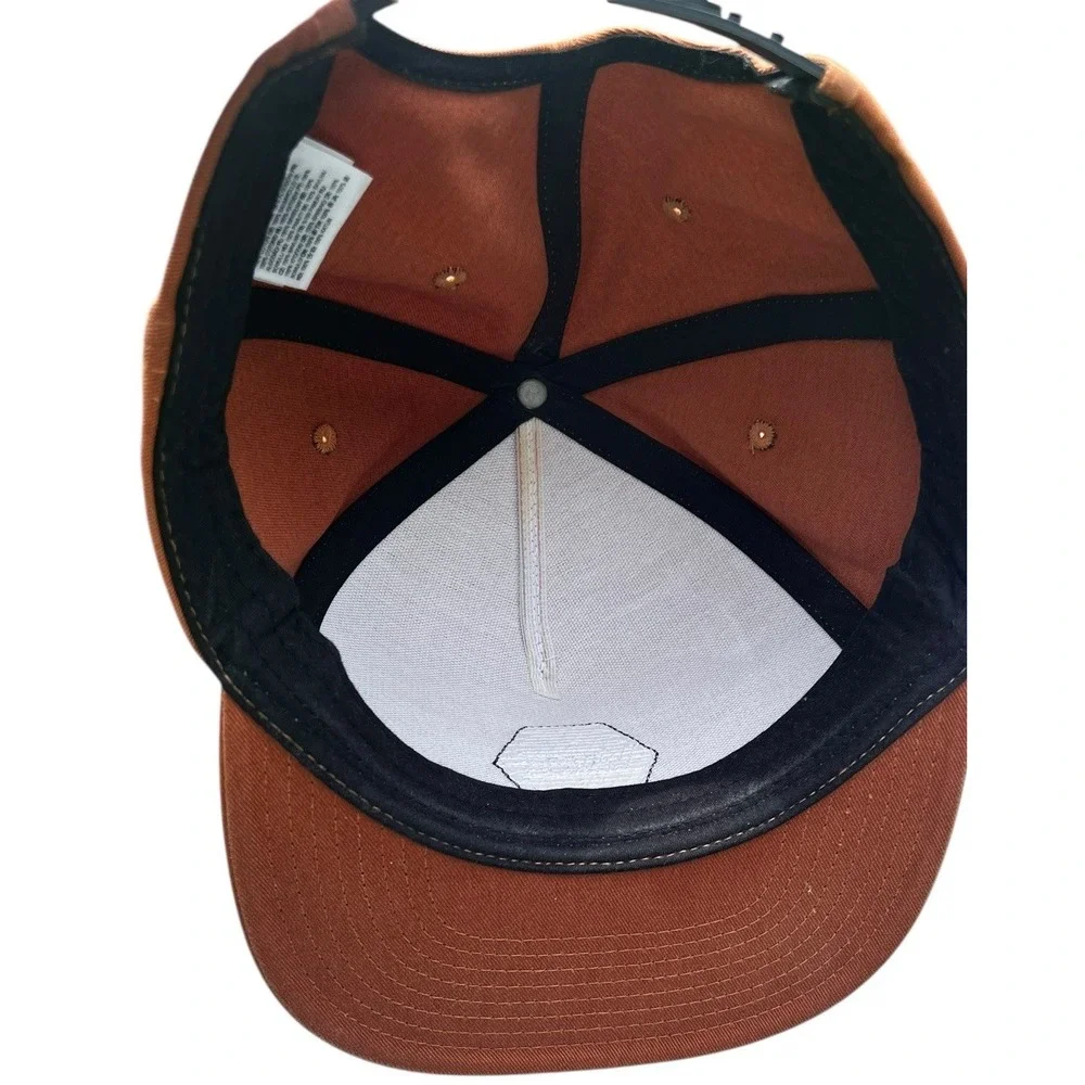 Vans The Original Rust Orange Hat Cap MOTT‎ SnapBack Made To Last Since 1966